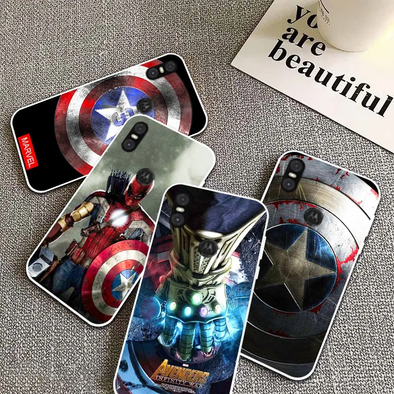 Avengers# 3 Silicon Soft TPU Case Cover For Motorola Moto C E4 E5 E6 G5 G5S G6 Z Z2 Play Plus