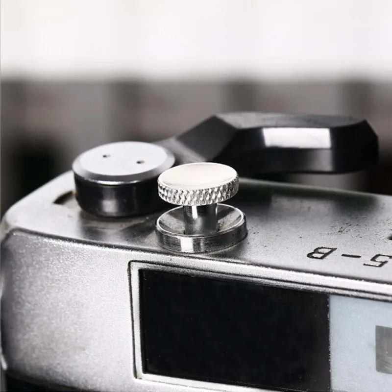 Металлическая кнопка спуска затвора для камеры, золото, серебро, чистая медь для Fujifilm XT3 XT30 XT20 Leica M series micro SLR камера