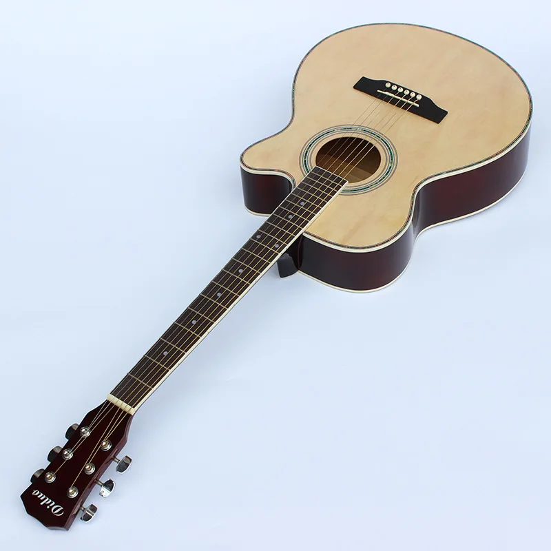 40-дюймовый для игры в стиле фолк деревянная гитара напрямую от производителя продажи этой компании [ хит товар] Цвет