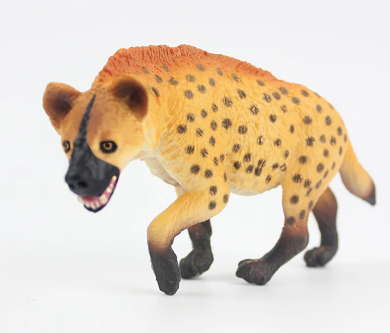 Горячая Распродажа модели диких животных модель Африка Hyenas Dingo Твердые статические детские игрушки украшения подарок
