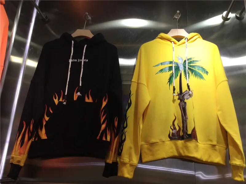 

19FW Palm Angels Hondies Men Women Sweatshirts Men Harajuku Hip Hop Sweatshirt Hip Hop Palm Angels Vetements Hoodies Pullover