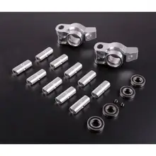CNC Металлический регулируемый угол заднего колеса подшипник сиденья комплект для 1/5 HPI Rovan Km MCD GTB RACING Baja 5b 5t 5sc Rc автозапчасти