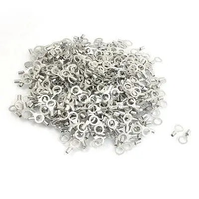 

1000 Pcs 22-16 AWG Non Insulating Ring Tongue Terminals Connector