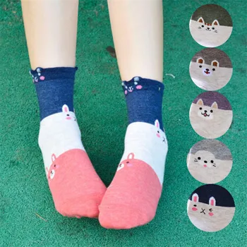 

Recommend !!women lovely cartoon socks autumn-winter warm sock lady and woman's funny animal socks