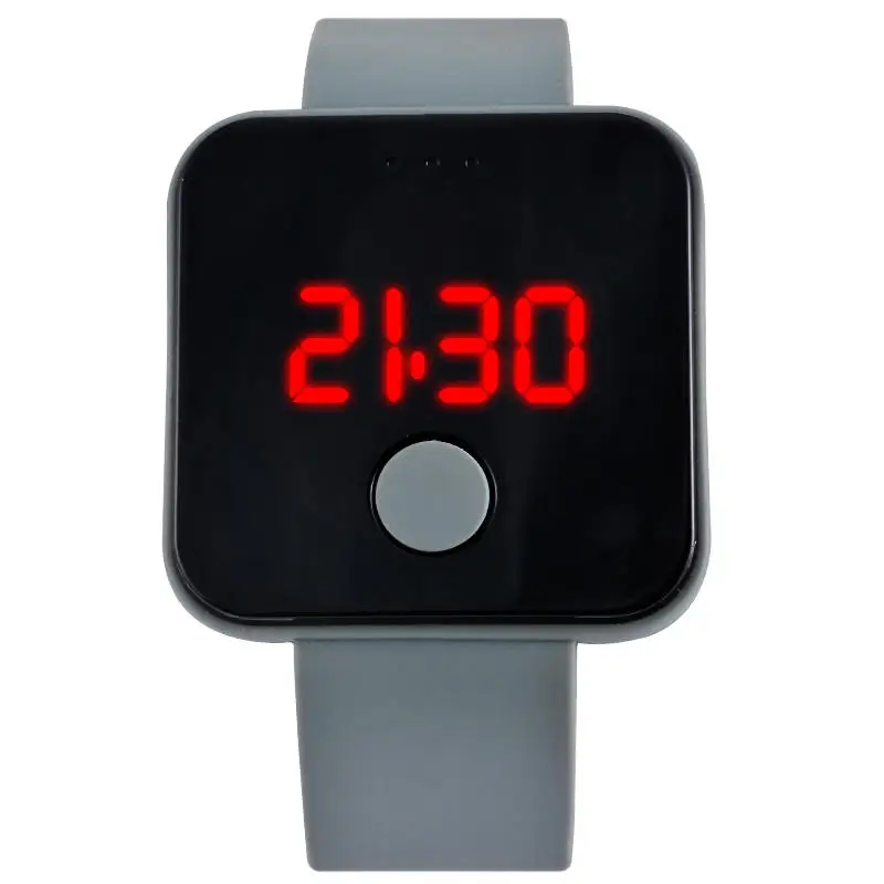 

Sport Watches Women Silicone Bracelet Digital Watch LED Touch Screen Wrist Watches Student Watch Lovely Children Sports Clock