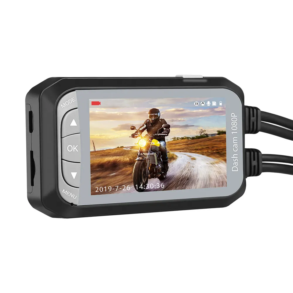  Blueskysea DV124 Motorcycle Waterproof Camera 2.7