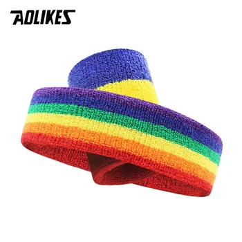 Aolikes Unisex Sport Polsband Zweetband Unisex Wrist Protector Ademende Running Badminton Basketbal Zweet Bands Sport Veiligheid