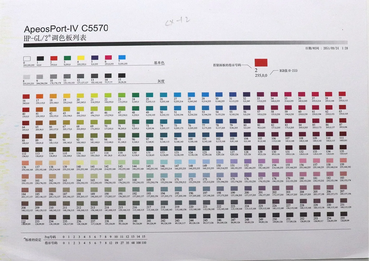 施乐打印效果。。