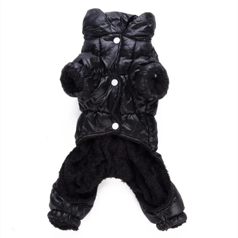Зимняя одежда для домашних животных для собак Светоотражающая Водонепроницаемая курта для собак теплые флисовые комбинезоны для щенка чихуахуа французская одежда для бульдога