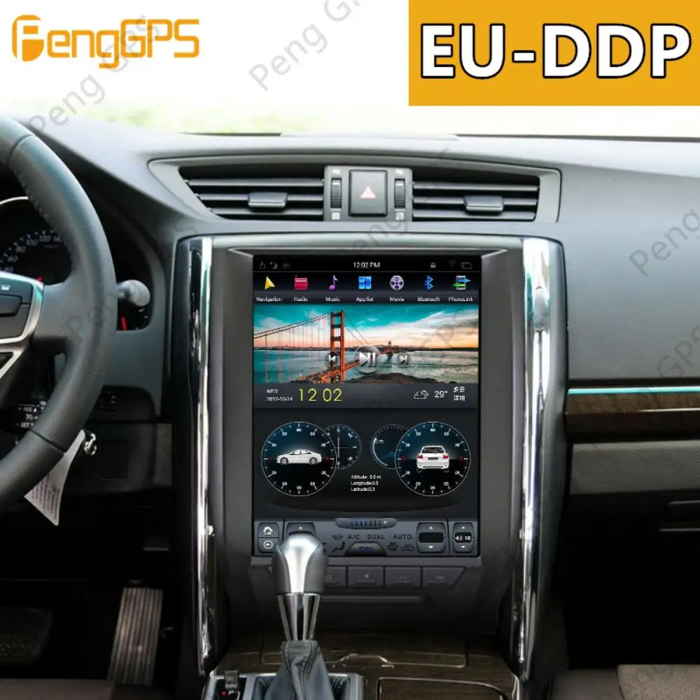 

For Toyota Reiz Radio 2011 - 2015 2016 Tesla Screen Android px6 Car multimedia Stereo player Carplay GPS Navigation Head unit