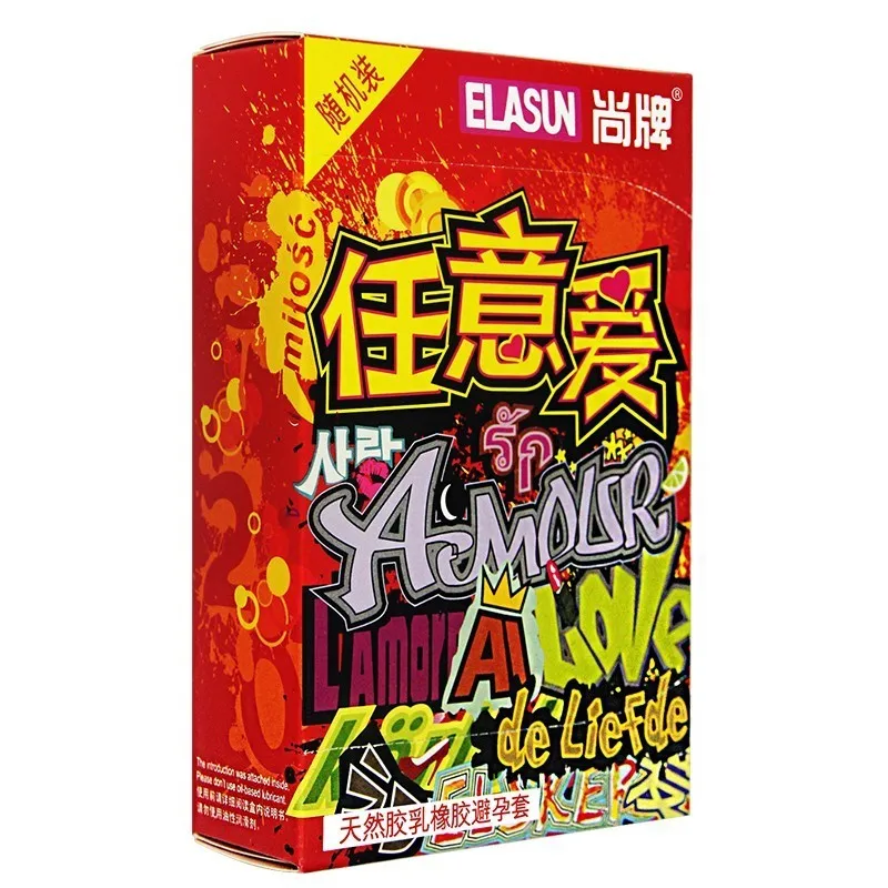 Презервативы со смазкой ELASUN презервативы из натурального латекса 16 шт.|rubber