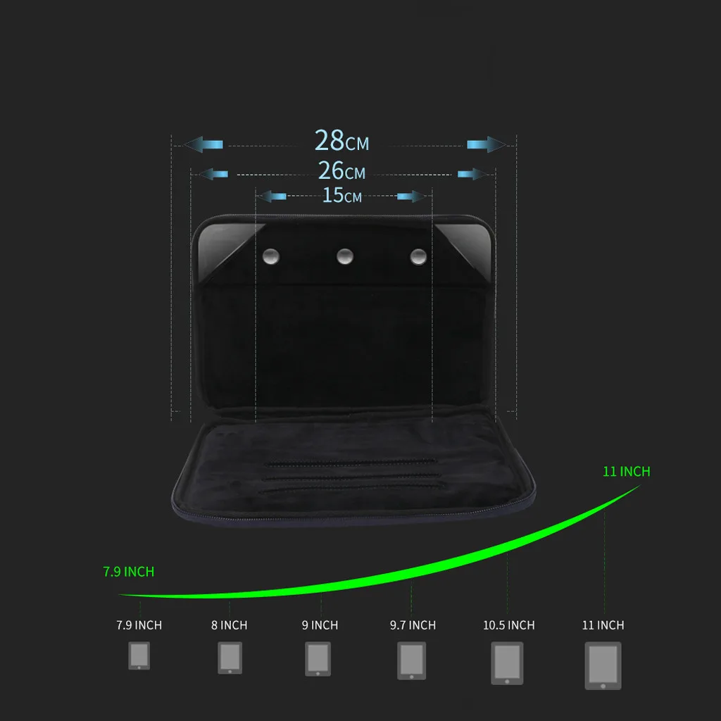 Flat leather case/sleeve