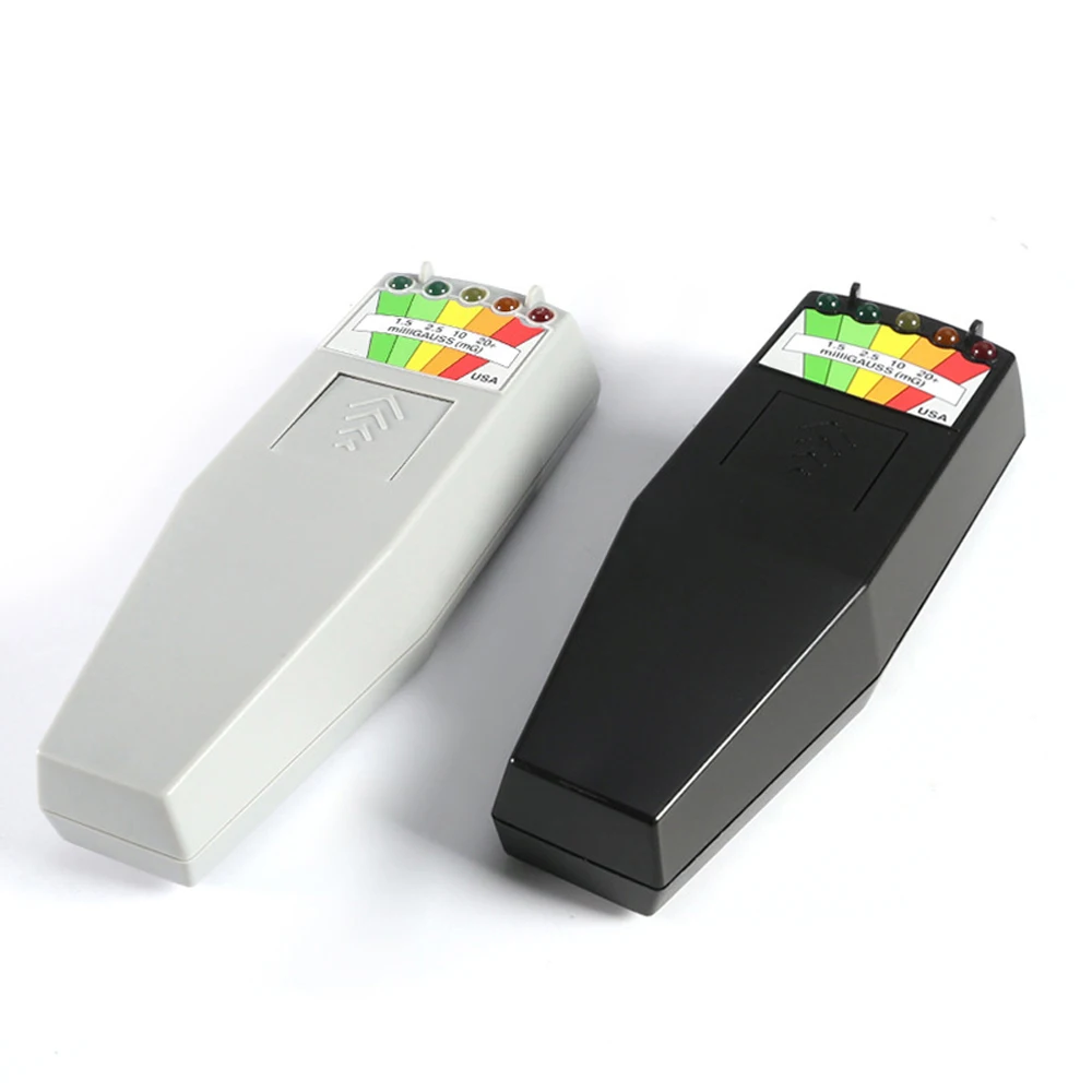 K2 emf meter tester Electromagnetic field EMF Gauss meter Ghost hunting detector Portable EMF magnetic field radiation detector 5 LED Gauss meter