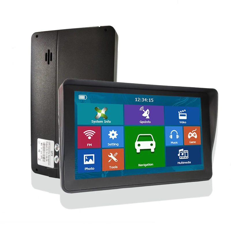 

5pcs 8G256MB Free shipping 7inch gps navigation capacitance Screen