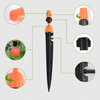 

1* Garden Automatic Pouring Drip Irrigation System Set Garden Irrigation Kit Adjustable For Family Watering, Balcony Garden Cool