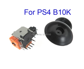

FOR PS4 Replacement 10K B10K 3D PS game rocker Joystick potentiometer handle with switch B103 + hat 16*16