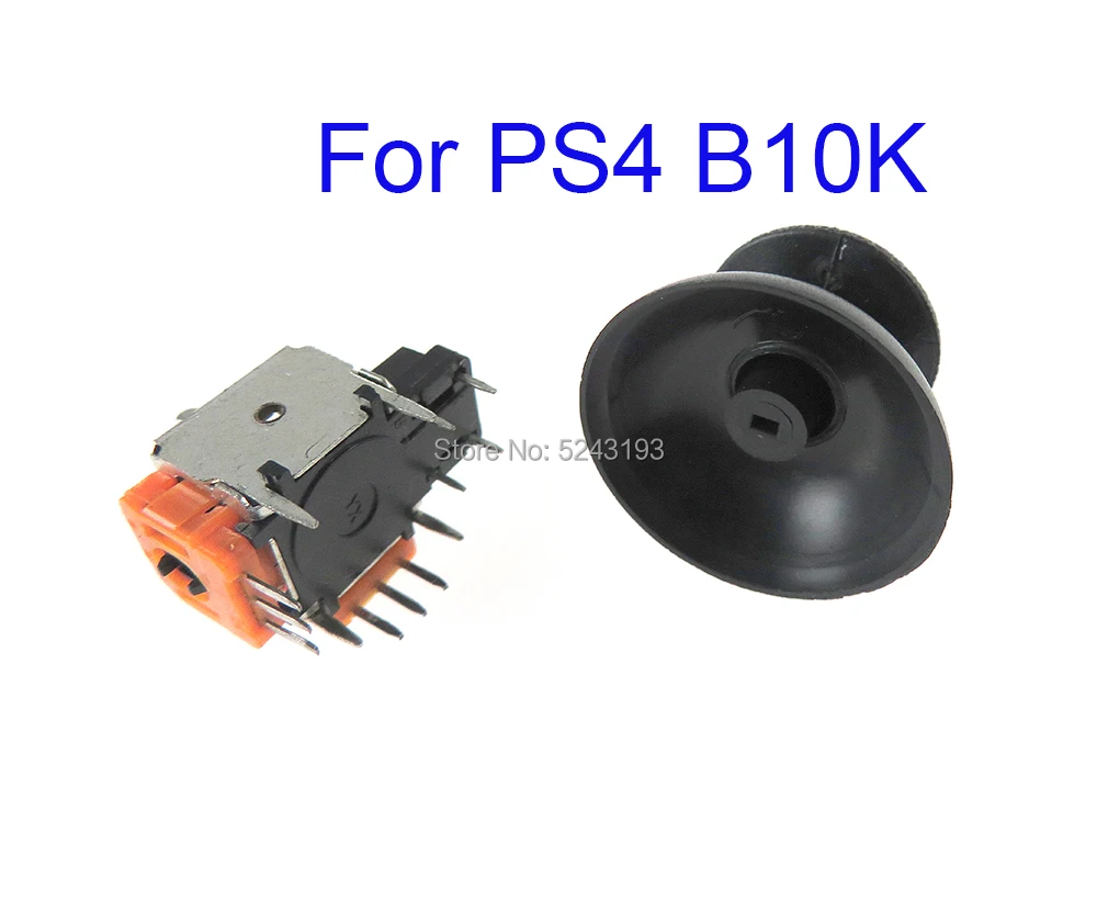 Сменный джойстик для PS4 10K B10K 3D PS ручка потенциометра с переключателем B103 + hat