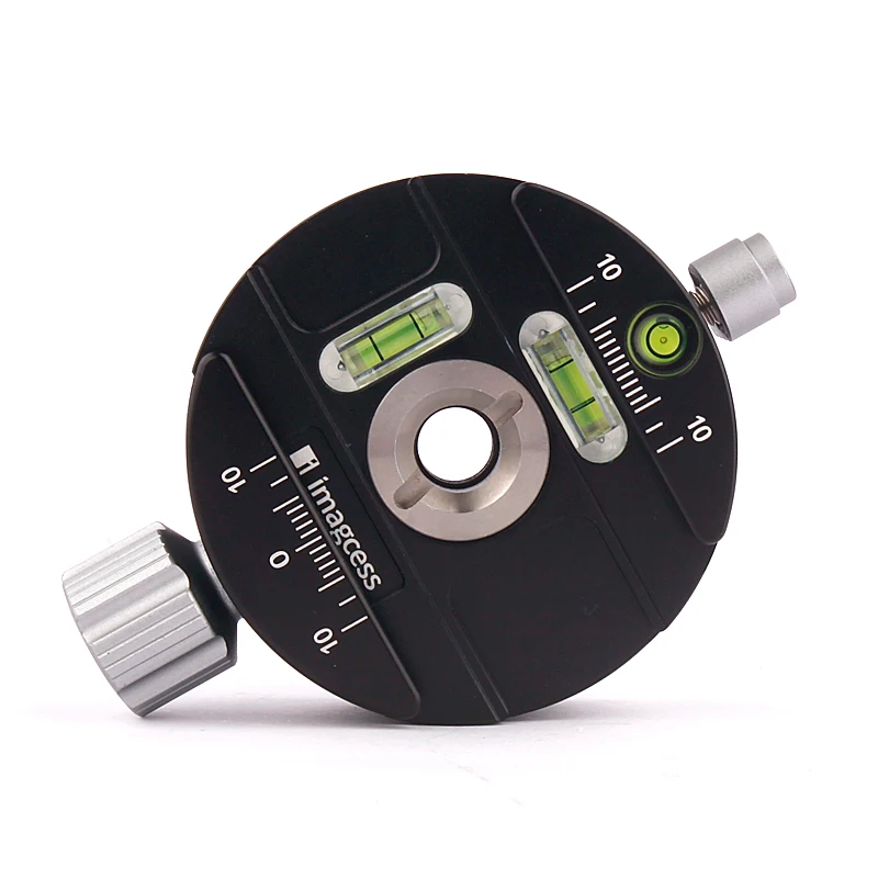 

PAN-0 360 Degree Rotating Disc Camera Quick Release Clamp for Arca Swiss RRS Wimbereley Kirk Markins Quick Release Plate