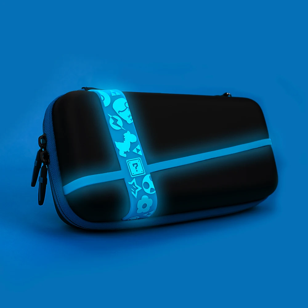 Светящаяся сумка для хранения Nintendo Switch консоль joycon Дорожный Чехол с жестким