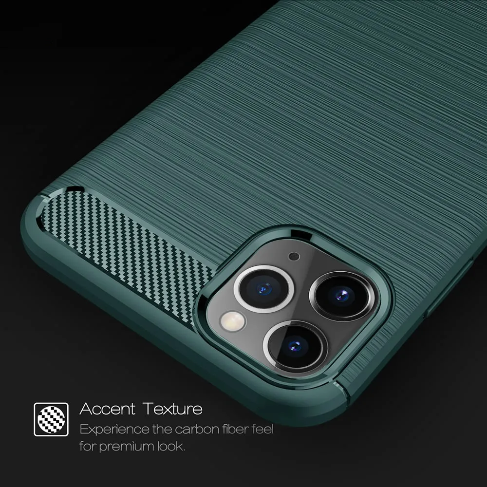 LAPOPNUT углеродное волокно Ударопрочный Мягкий чехол для телефона Iphone 11 Pro Xs Max Xr X 7 8