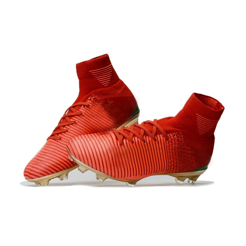 

Original Men Football Boots Cleats Training Long Spikes Kids Phantom Sneaker Sport Neymar Athletic Ace Superfly Soccer Shoes
