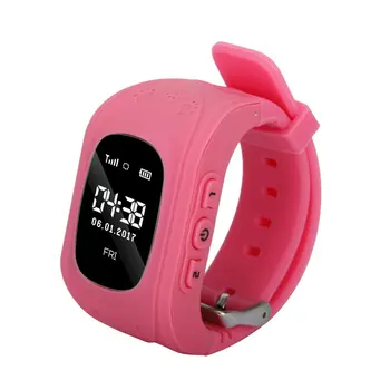 

Anti-Lost Q50 OLED Child GPS tracking SOS Smart Monitoring Positioning Phone Kids GPS Baby Watch For IOS & Android