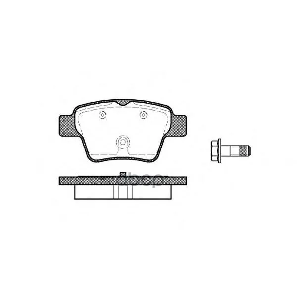 1138 00_=Fdb1784=221954 Sbs!Колодки Дисковые З Citroen C4, Peugeot 307 1.4-2.0/Hdi 16v 04 Remsa 113800 Remsa арт. 113800