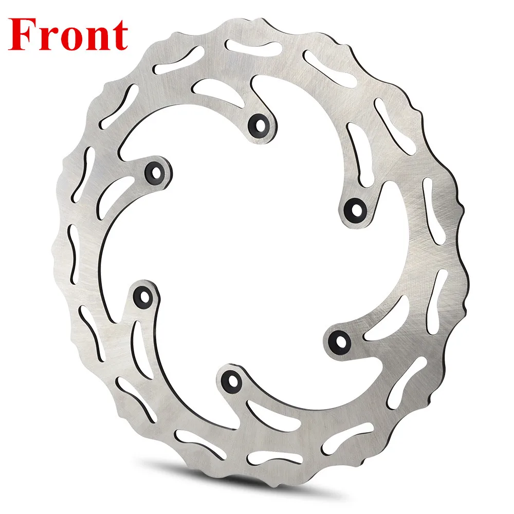 Front Rear Brake Discs Rotors 260/220mm For KTM EXC 300 EXC-F 350 SX SX-F 250 XC 500 XCW 1994- Husqvarna TE300 GasGas EC300