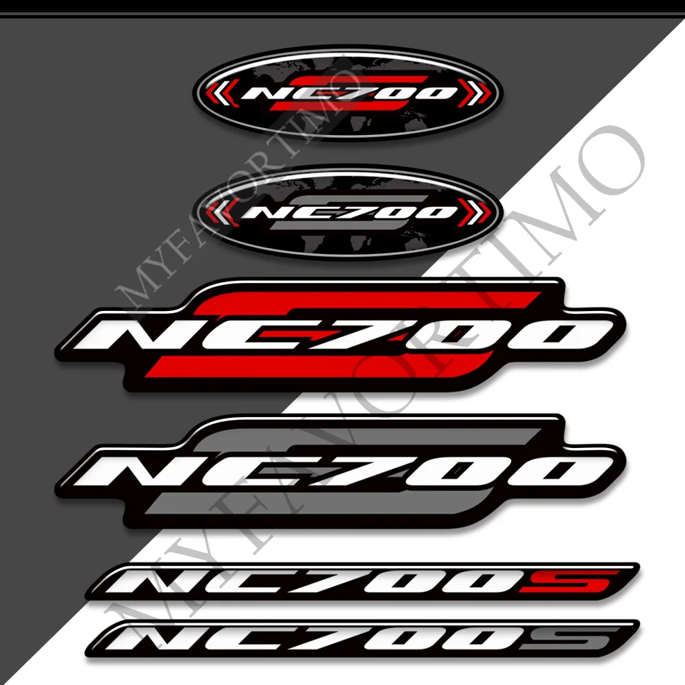 For Honda NC 700 S NC700S Stickers Windshield Windscreen Decals Helmet Protector Fairing Emblem Logo Badge Motorcycle Tank Pad