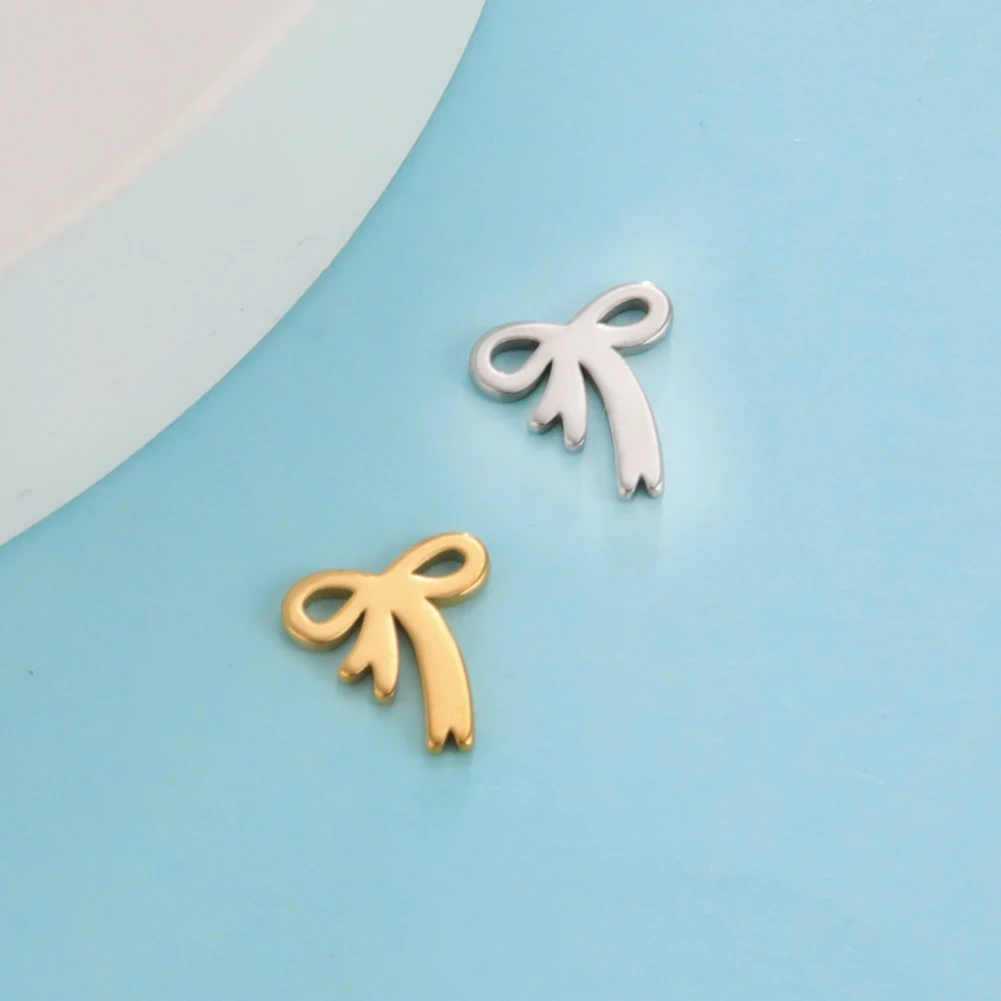 eueavan-10pcs-stainless-steel-charms-for-jewelry-making-cute-bowknot