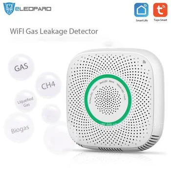 

Tuya graffiti smart home WIFI gas detector gas alarm linkage alarm