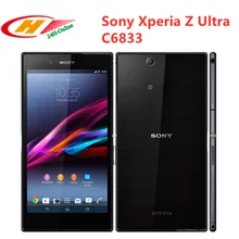 Разблокированный телефон sony Xperia Z Ultra C6833, 6,4 дюймов, четырехъядерный процессор, 2 Гб ОЗУ, 16 Гб ПЗУ, 4G LTE, Wi-Fi, Поддержка NFC, сотовый телефон