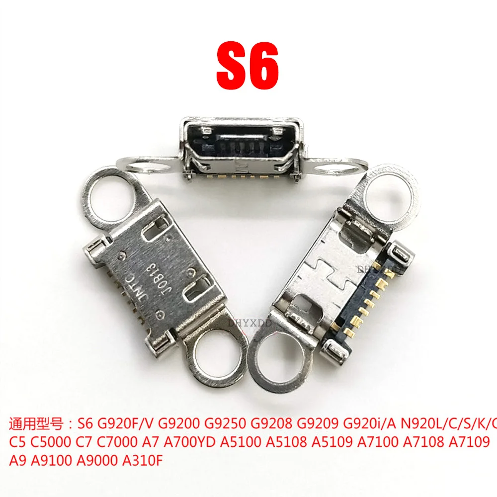 10Pcs TYPE-C Charging Port for Samsung S6 S7 S7Edge S8