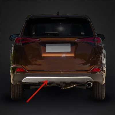 Автомобильный Стайлинг из нержавеющей стали для Toyota RAV4- металлический передний+ задний бампер Нижняя защита протектор Аксессуары