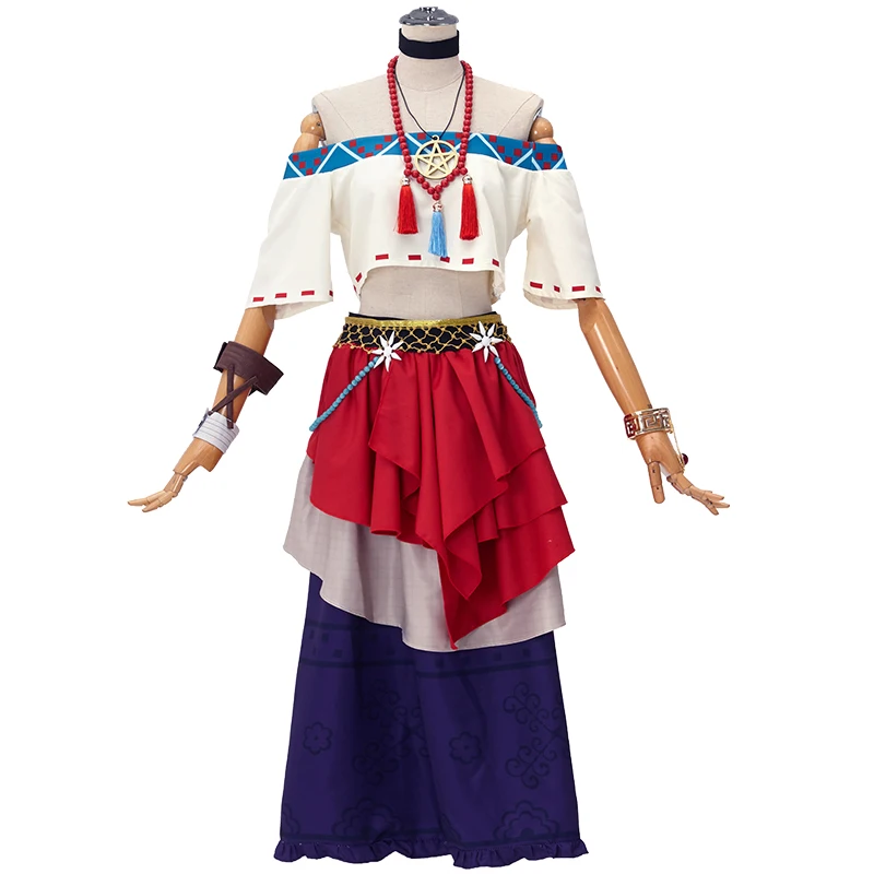 Costume Костюм для косплея, красивая форма, костюмы на Хэллоуин, богемное Повседневное платье, маскарадные костюмы - Цвет: Costume