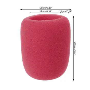 

2020 New 1PC Microphone Foam Thicken Mic Cover Sponge Professional Studio WindScreen Protective Grill Shield Soft Microphone Cap