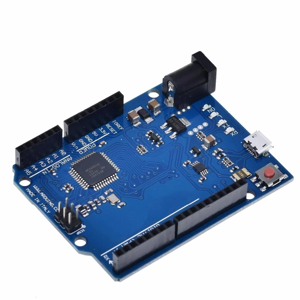 Leonardo R3 микроконтроллер Atmega32u4 макетная плата с USB кабелем совместима с Arduino DIY стартовый комплект
