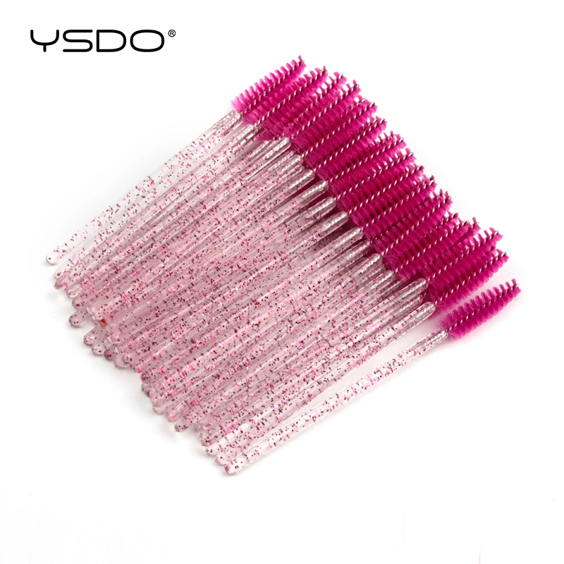 Eyelash & Eyebrow Brush Mascara Wand Applicators - Pack of 5/50