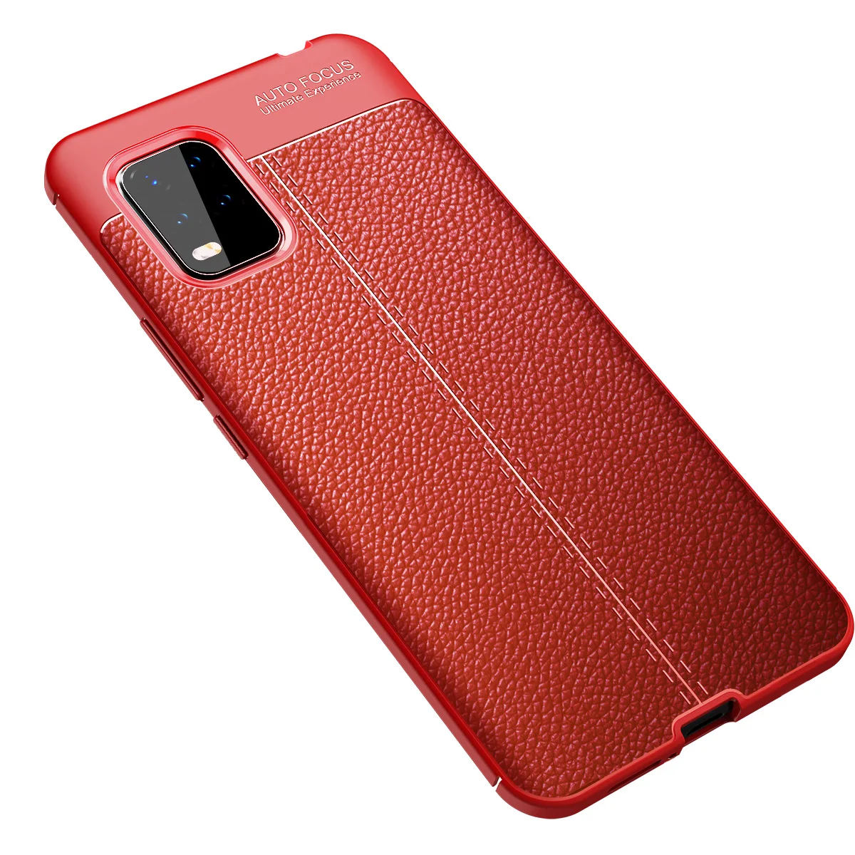 Чехлы для телефонов Xiaomi Mi 10 Lite 5G личи кожаный узор защитная задняя крышка чехол