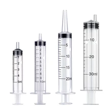 5/10/20/30ml ferramentas de medição esterilizadas nutritivas da seringa do gato do cão que alimenta ferramentas de enchimento reusáveis plásticas do brilho do bordo da seringa do nutriente