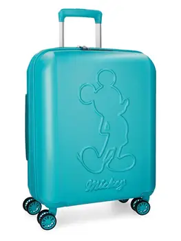 

Maleta de cabina Mickey Premium rígida 55cm turquesa