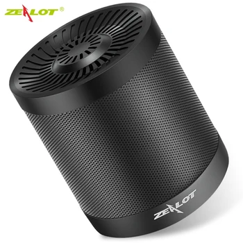 

ZEALOT S5 2 Bluetooth Speaker Portable Wireless Column Super Bass 3D Stereo Subwoofer Music Play Center USB TF With Microphone