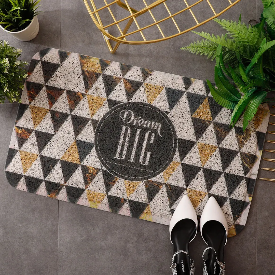 Коврик для двери в скандинавском стиле, черный Шелковый Коврик для двери, коврик для ванной, спальни, кухни