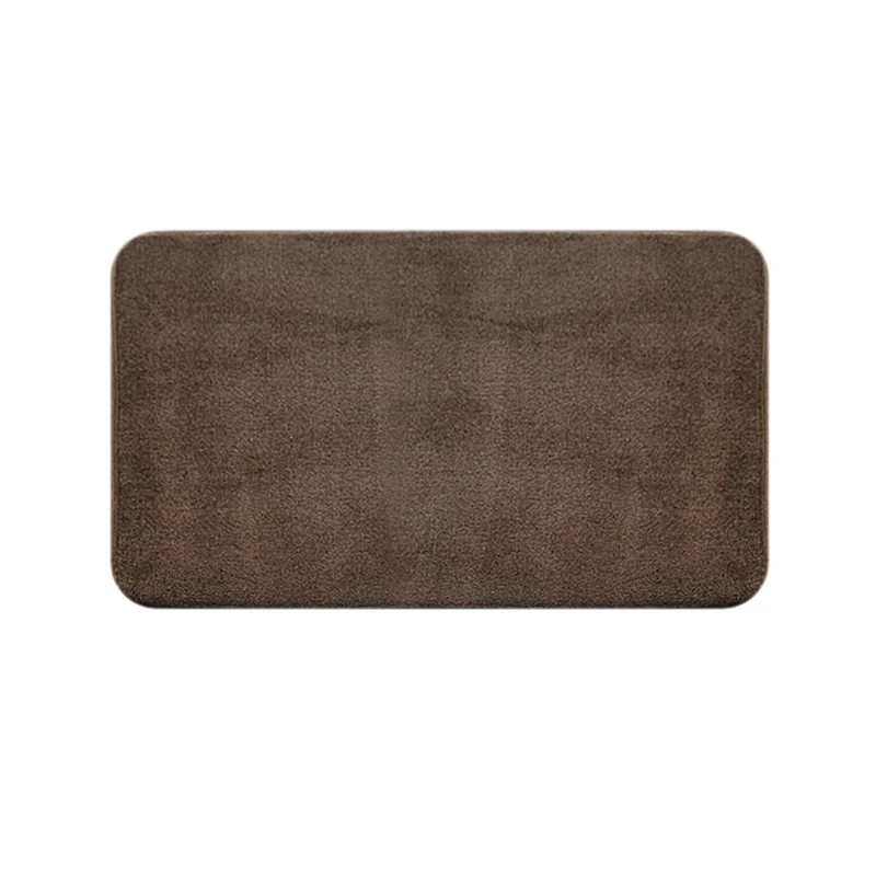 Water Absorption Carpet Living Room Floor Non-Slip Kitchen Mat Entrance Door Mats Kitchen Rugs Doormat for Entrance Door Mat - Цвет: Dark Brown
