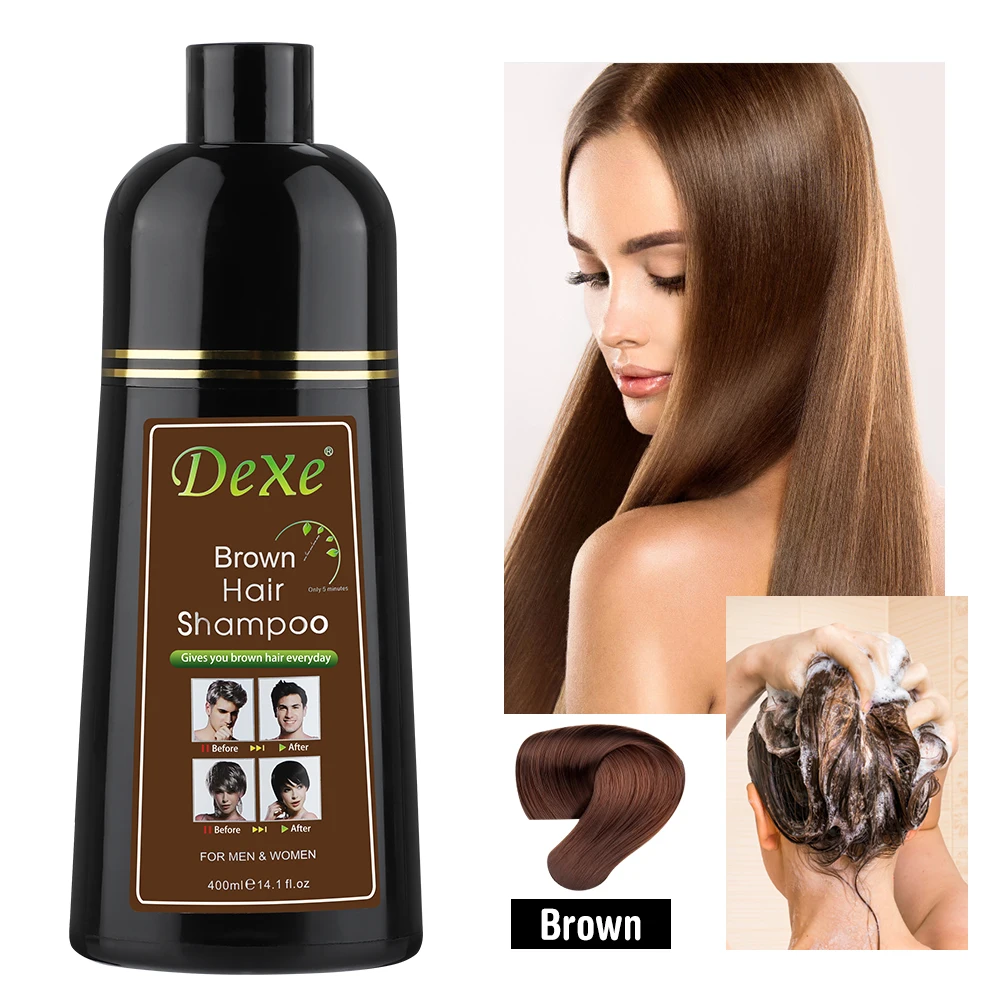 Tintura de Cabelo Reparo do Cabelo para Cobrir o Cabelo Preto Tingido Shampoo Lucidum Cabelo Branco Adulto Disponível Cinza 400ml 18 Computers & Electronics