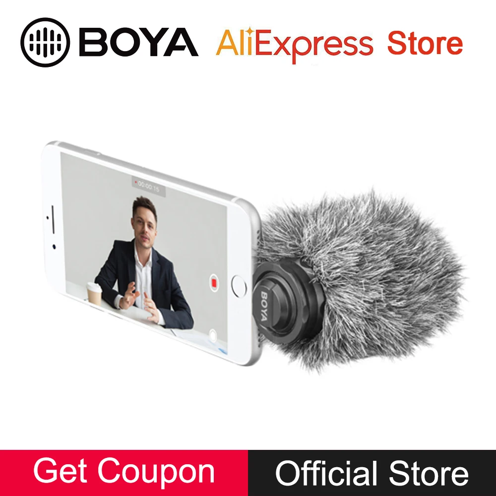 BOYA BY DM200 стерео микрофон для iPhone Xs Xr X 8 7 6s 6 Plus SE 5c 5S iPad mini 4 3 2 Pro Air Nano iPod Touch 5 Vlog