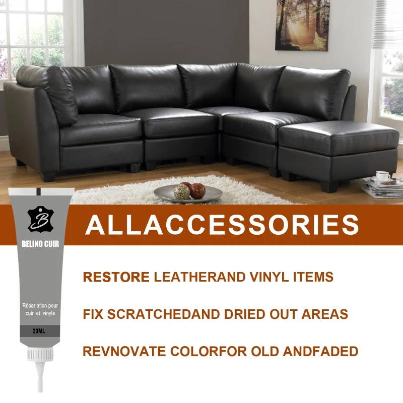 Leather Repair Gel Home Car Seat Maintenance Color Repair Complementary Refurbishing Cream Paste 20ml