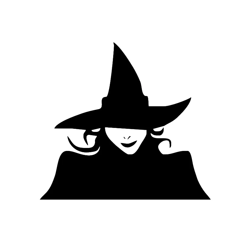 

Personality Mysterious Witch Car Sticker Pvc Fashion Auto Accessories Waterproof Decal Suitable for Kinds of Cars, 14cm*15cm