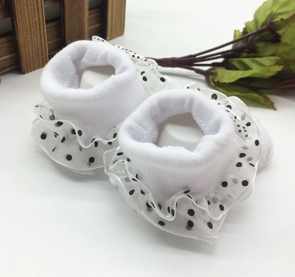 Носки для новорожденных носки для малышей хлопковые носки для малышей носки с бантиками для маленьких девочек осенне-зимние детские носки для новорожденных