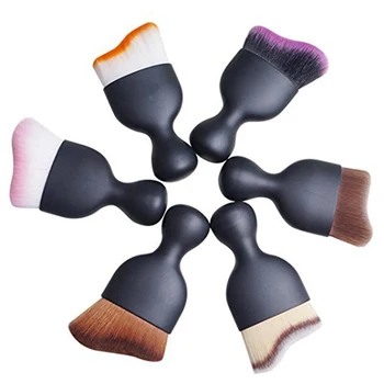 

1PC Nail Art Equipment New Stylish Nail Brush Tool For Nail Art Dust Cleaner Ran color
